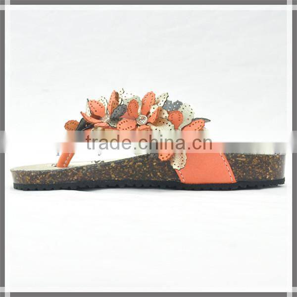 High quality child nude beach slipper and fashion kids beach slipper