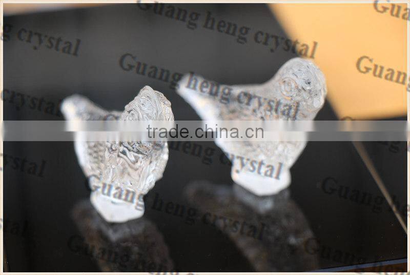 New product crystal bird home decoration