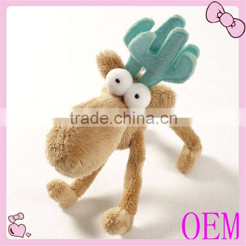 Funny baby Plush Bambi Stuffed Deer Toy For Kids