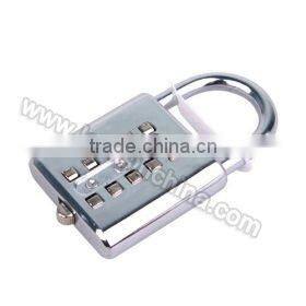 AJF High quality and security Chrome Plated Outdoor Push Button box lock