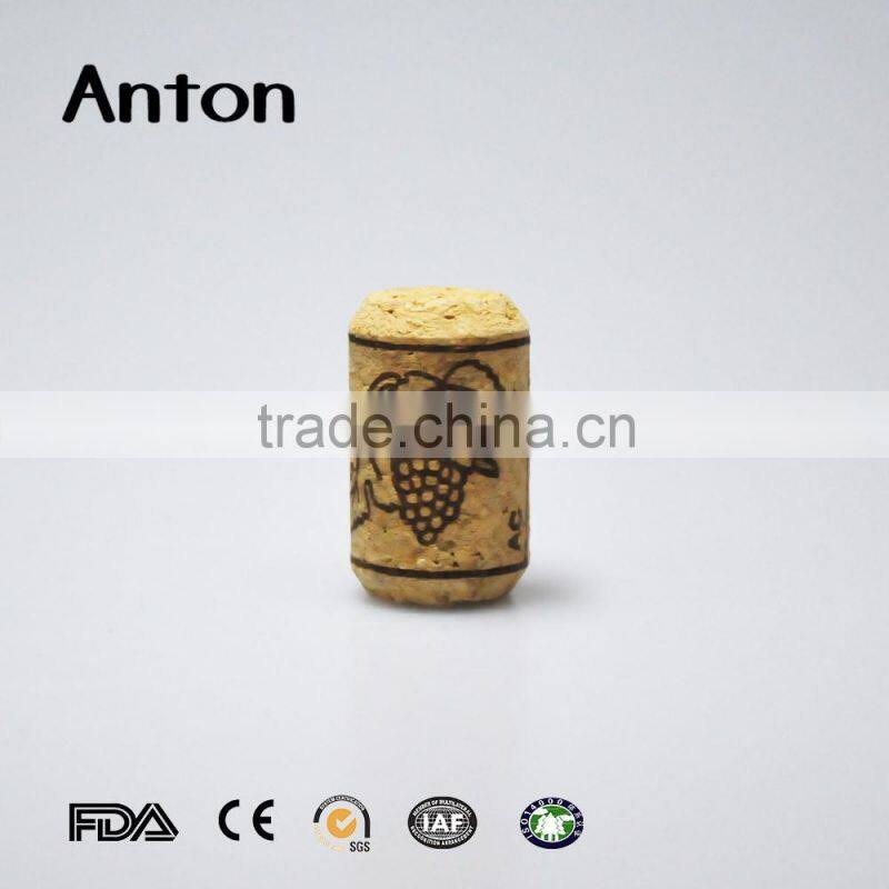 Wholesale material wooden cork for glass tubes