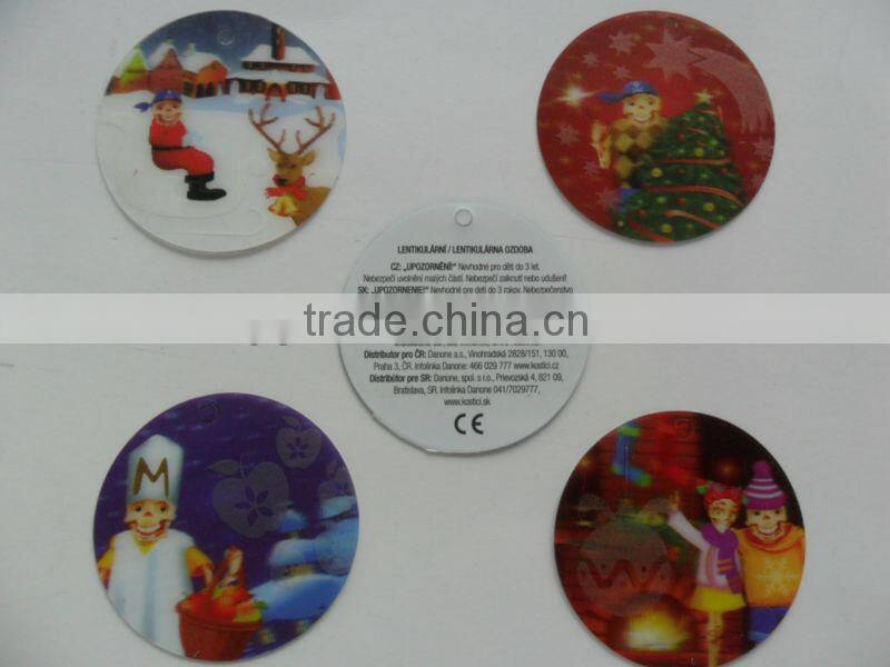 3d plastic lenticular card