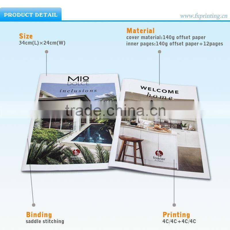 Professional Catalog Brochure Magazine Printing Low Cost Magazine Printing