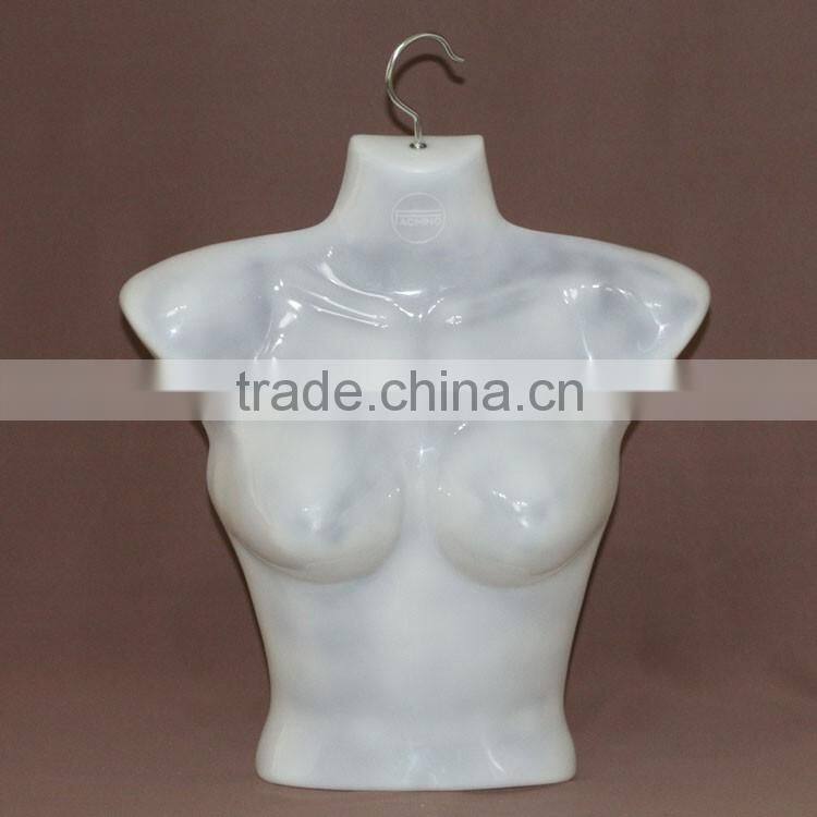 Hot sale headless torso hanging female bust mannequin bra/lingeriie/underwear dress form