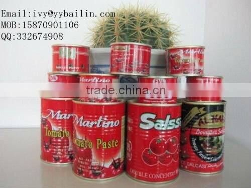 China hot sale good quantity canned tomato paste
