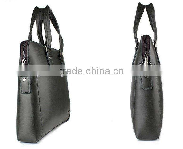 Mens Fashion style macbook pro pvc leather laptop bags wholesale