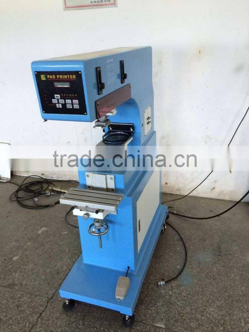 hight quality pad printing machine color screen machinery for small printing area LC-PM1-100T