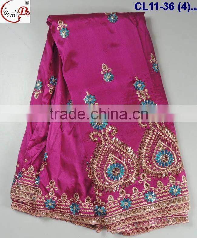 Chowleedee CL11-36 Wholesale good quality african george lace fabic for sale