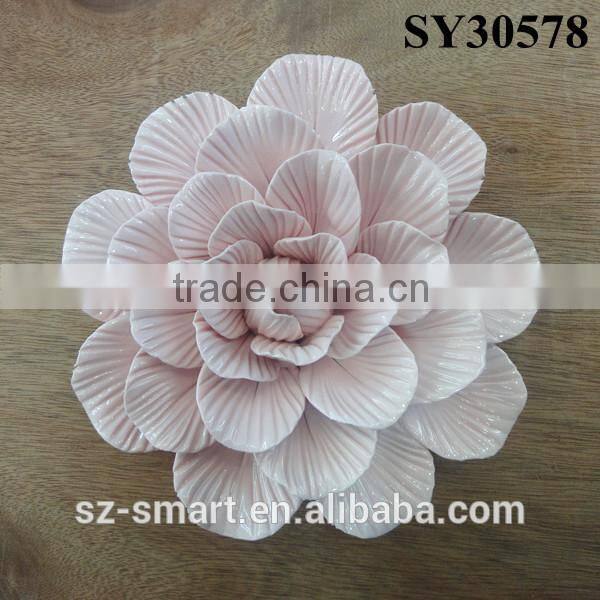 Souvenir handmake ceramic flower decoration