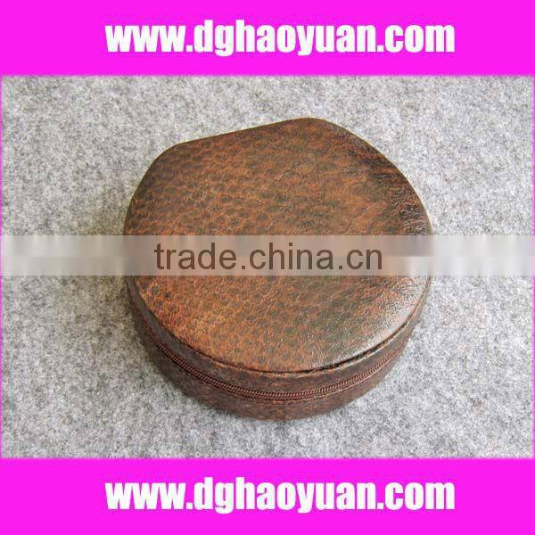 Round Jewelry case,jewelry boxes for promotion