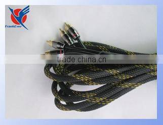 3.5mm male stereo jack to 2 male audio vedio cable