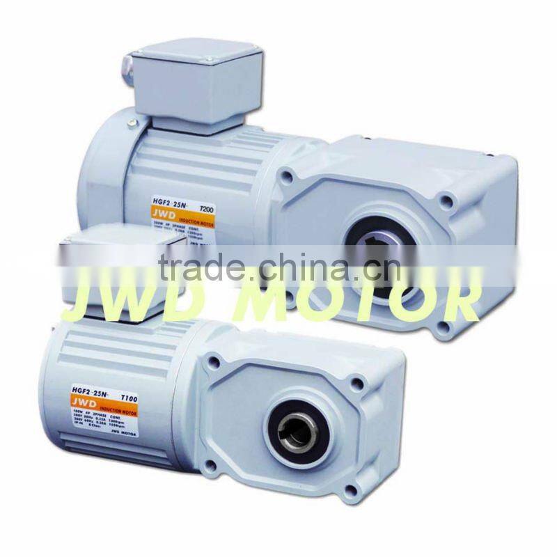 Nessie like right angled ac gear motor hollow shaft