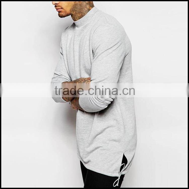 fashion no hood sweatshirt vents in both sides sweatshirt blank and sweatshirt plain in manufactory