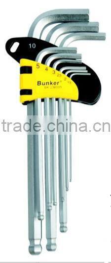 9PCS Cr-v extra-long hex socket group set series