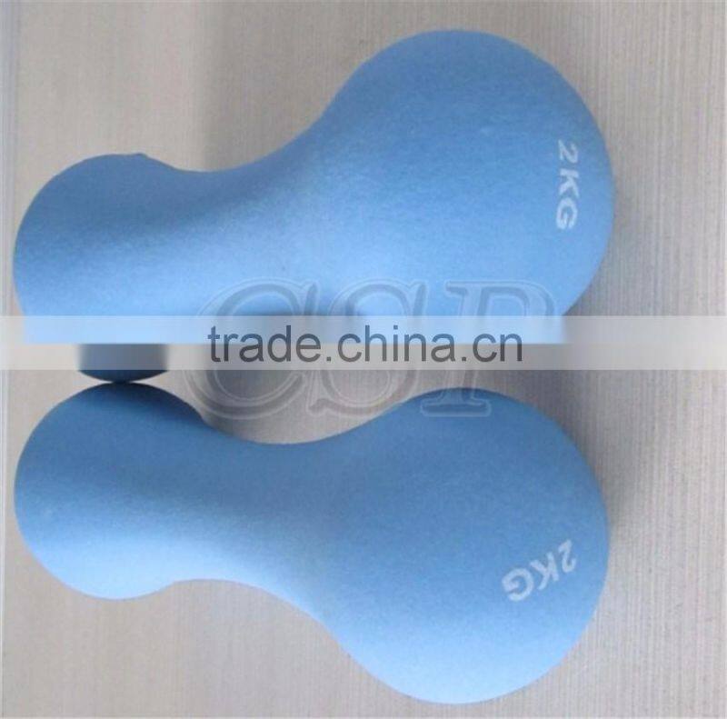 Cheap Rubber Hex Style Dumbbell for Home Fitness rubber coated female use with Trade Assurance