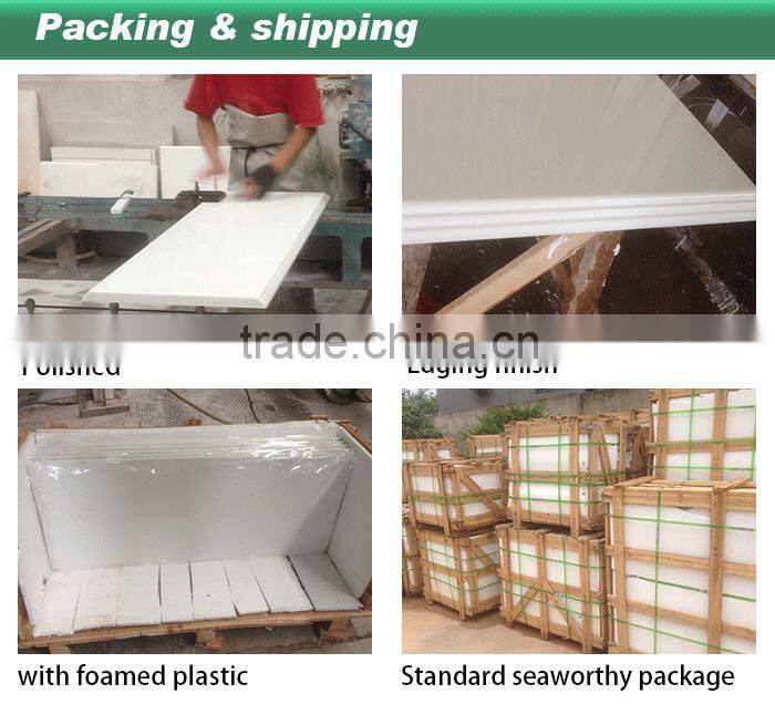 Factory Supply Crema Nacar Crystallized Glass Panel