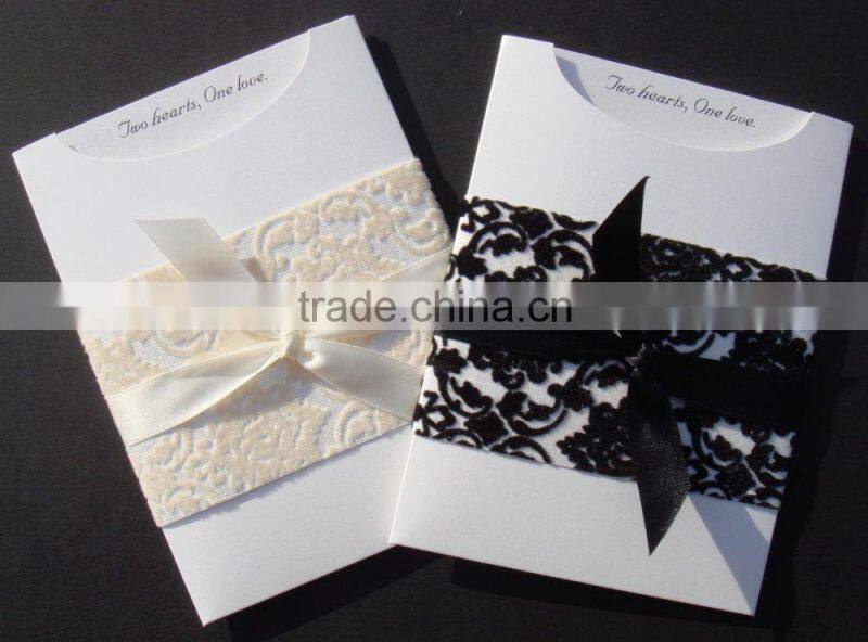 Custom cheap wedding invitations kits
