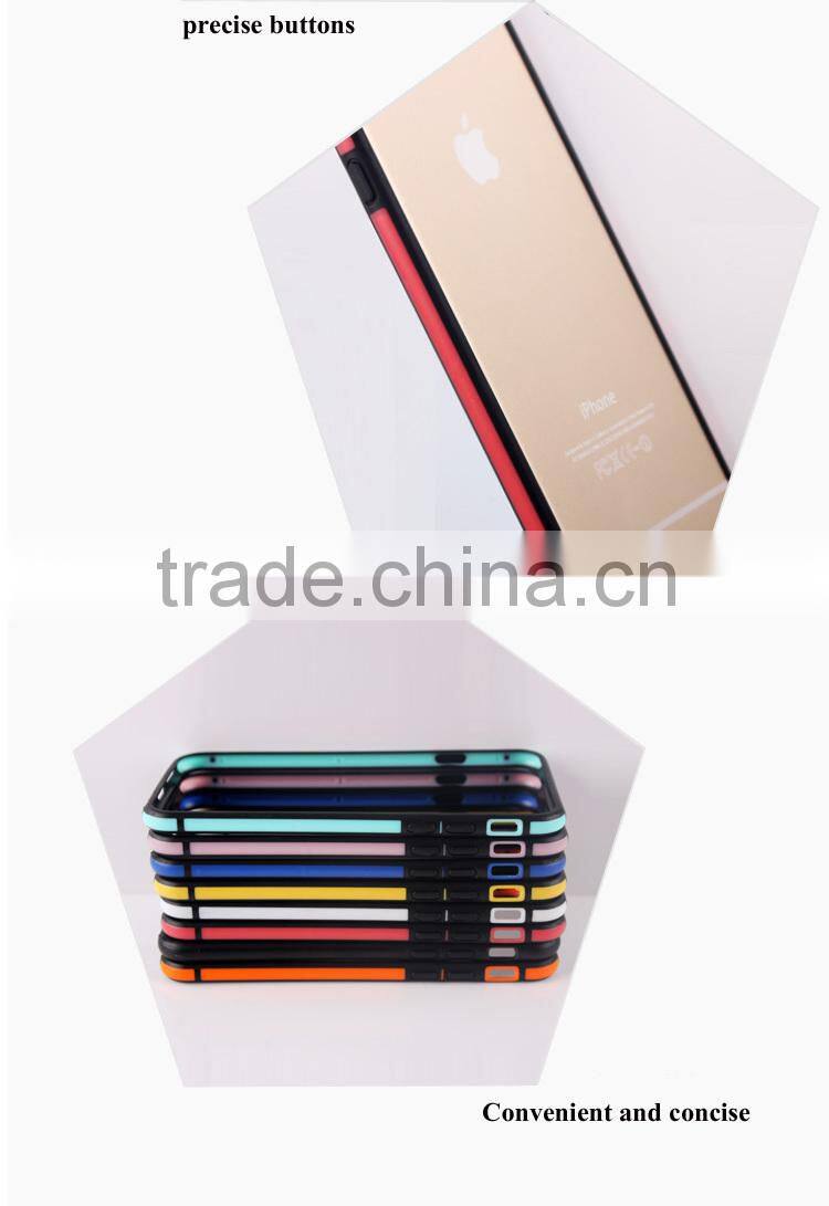 2015 New Arrival Fashion cell phone plastic cover for iphone6 silicone mobile phone cover for iphone 6 plus phone cover