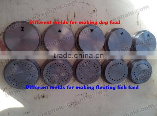 Floating fish food making machine for fish farming