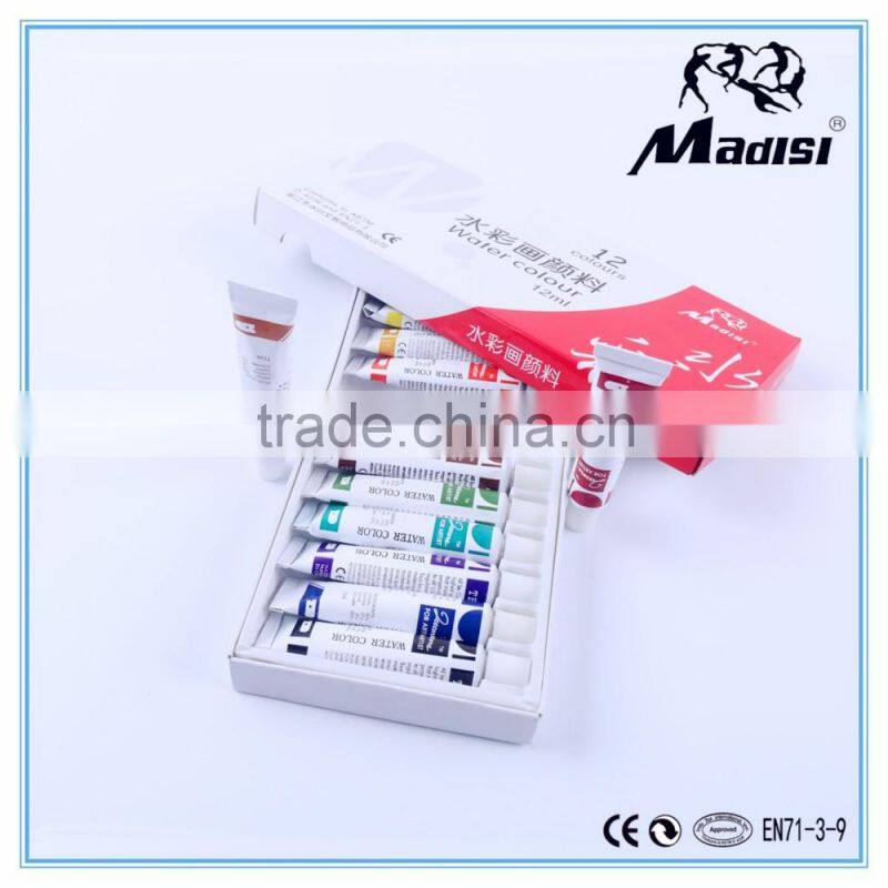 12 Color 12ML magnetic Water color set