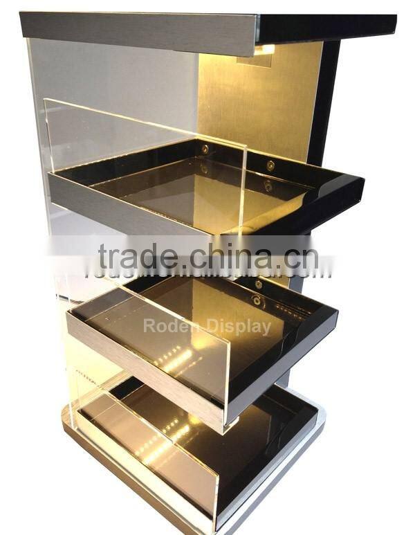 Flooring Wine Display Rack Display/metal display Wine Bottle Shelf For Drink Or Supermarket Promotion
