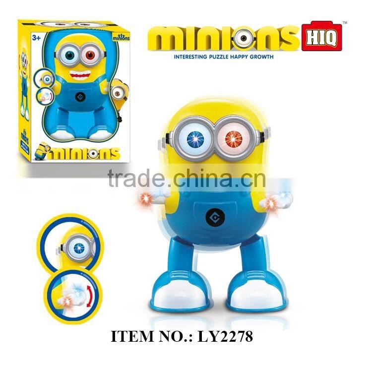 New products BO dancing robot toys with music and light for baby gift