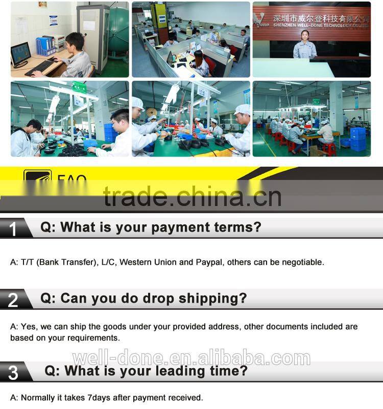 Well-done IP 68 6" 60w led work light, heavy duty lamp