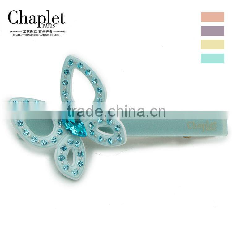 Lovely butterfly Hairpin Ribbon bow Hairpin /Child Hair Pin /cute Kids Hair Clips
