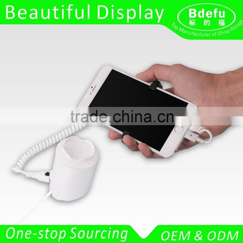 Retail store Anti Theft Alarm Device for Mobile Phone security display with charging