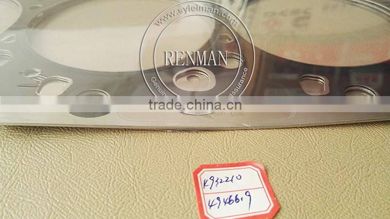 ISDe6 vehicle overhauling head gasket replacement 4946619