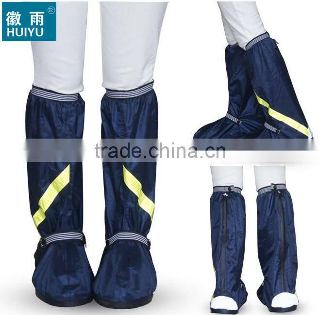 waterproof PU PVC coating reflective tape safety oxford fabric shoe for men for women worker safety shoes