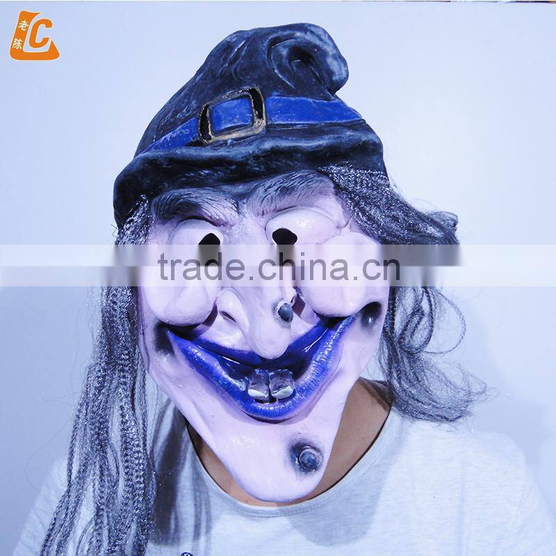 halloween custom human face scary realistic cosplay rubber ugly old man mask latex horror mask