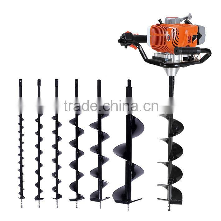 Gasoline Ground Drill Garden Tool Earth Auger For Digging Holes
