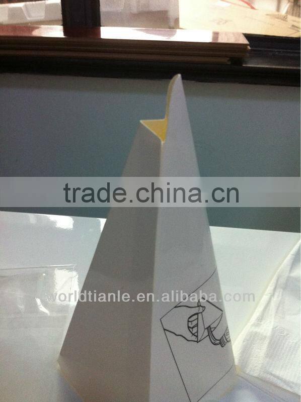 oil filling set with cloth bag,paper funnel,plastic gloves and paper tissue