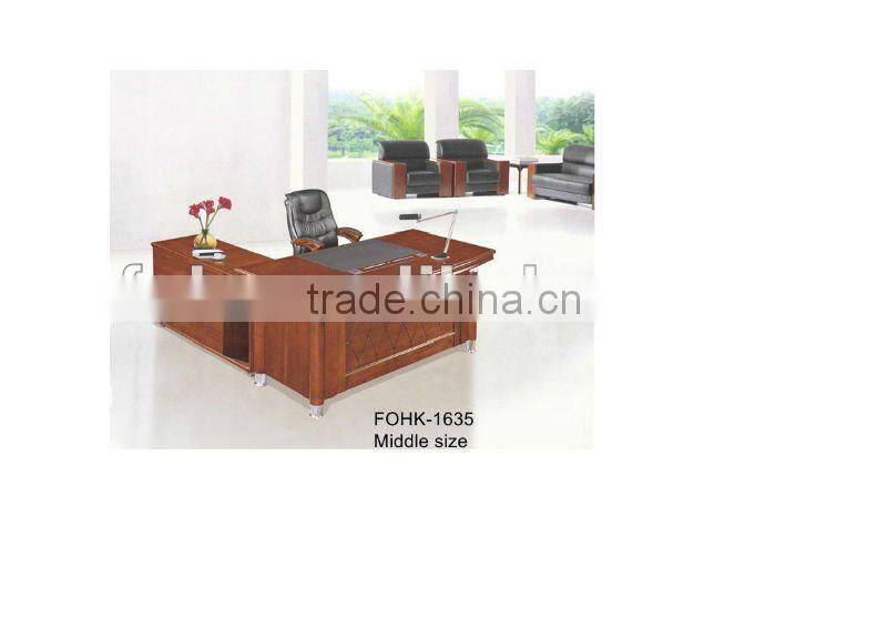Wood Venner Executive Office Desk,Office Furniture(FOHK-2038)