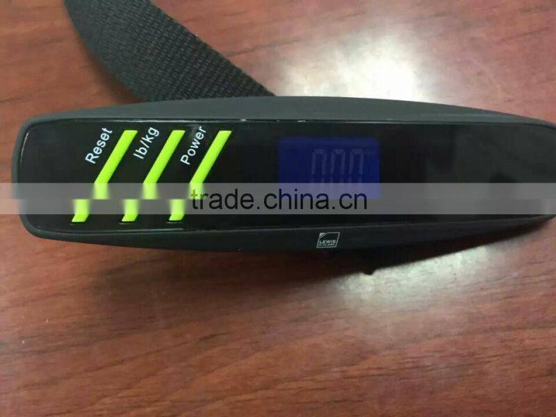 2016 Newly Electronic Luggage scale with Blue LED backlight