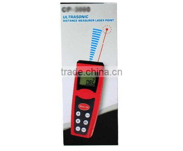 New Design Digital Laser Pointer Ultrasonic Distance Measurer