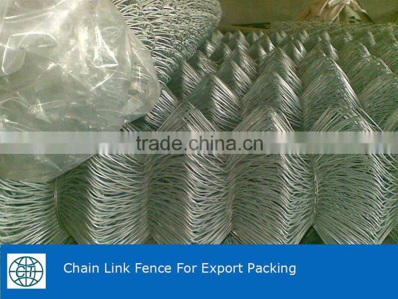 PVC Coated Chain Link Fence Used For Fencing