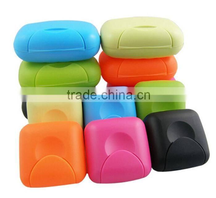 Hot sale high quality PP soap case,OEM colours plastic soap case with customized logo,small MOQ mix color soap case