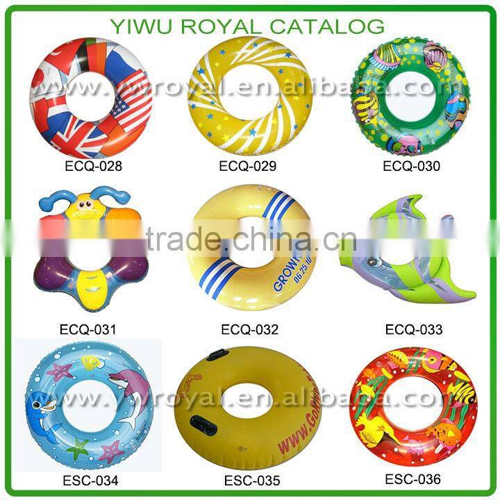 Lovely Dophin Inside Clear Beach Small PVC Inflatable Ball