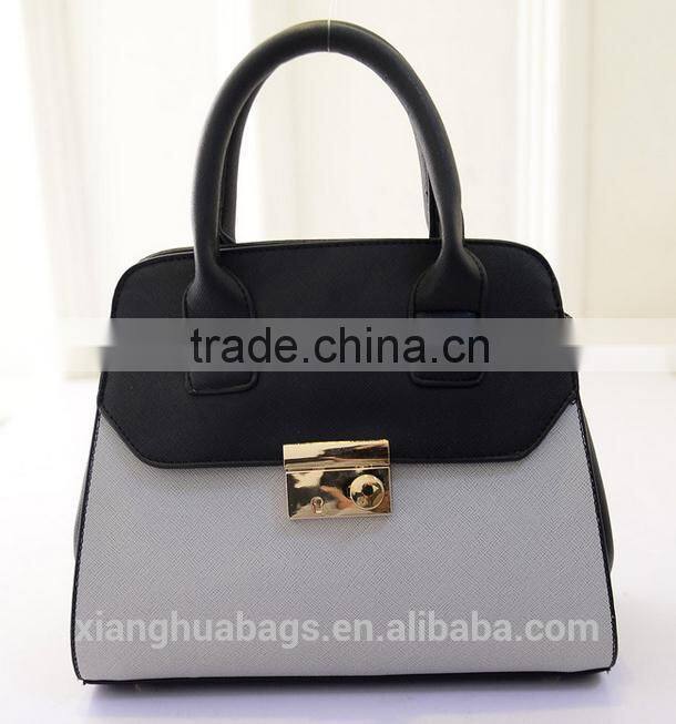 New PU leather hand bags for woman from china factory