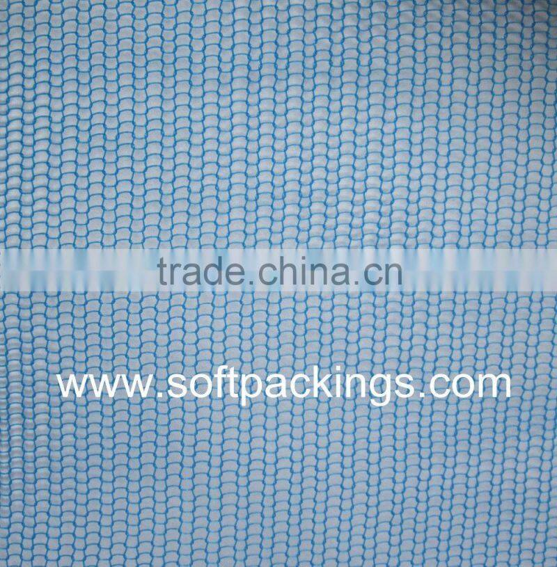 PE mesh bag onion circular drawstring tubular mono bag