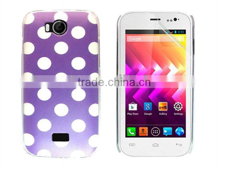 for wiko iggy high quality black polka crystal case factory price