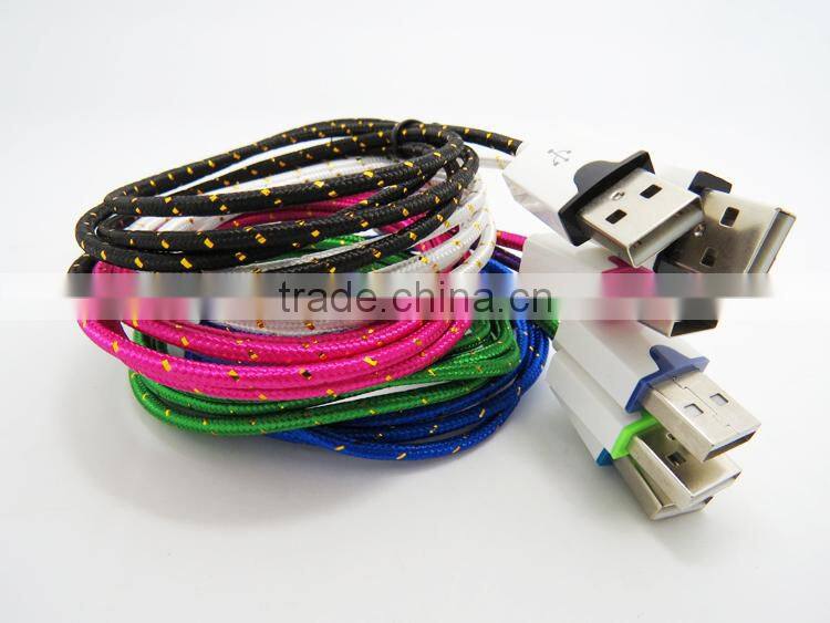 cable Phone charger usb to micro usb cable colorful cable for phone charger and data transfer
