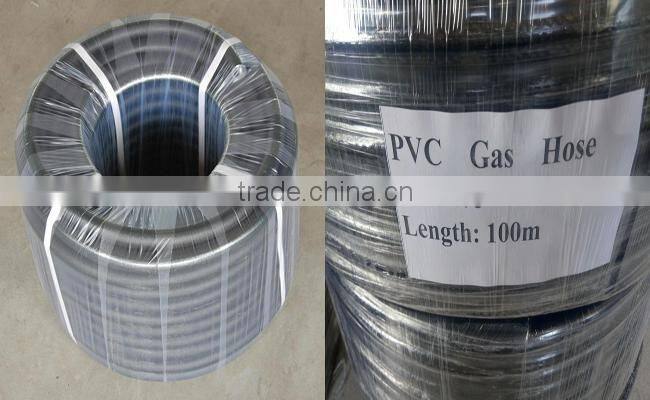 Factory price flexible light gas hose with connector