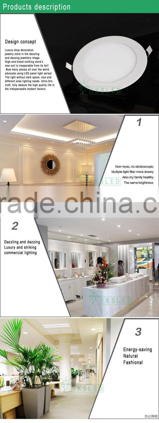 4 inch 160mm 9w led lights drop ceiling recessed