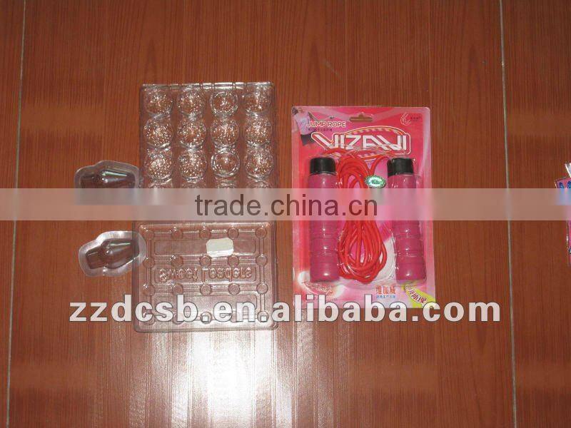 blister plastic tray/food tray/blister box