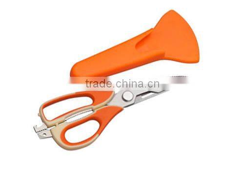 9'' TPR handle kitchen scissors