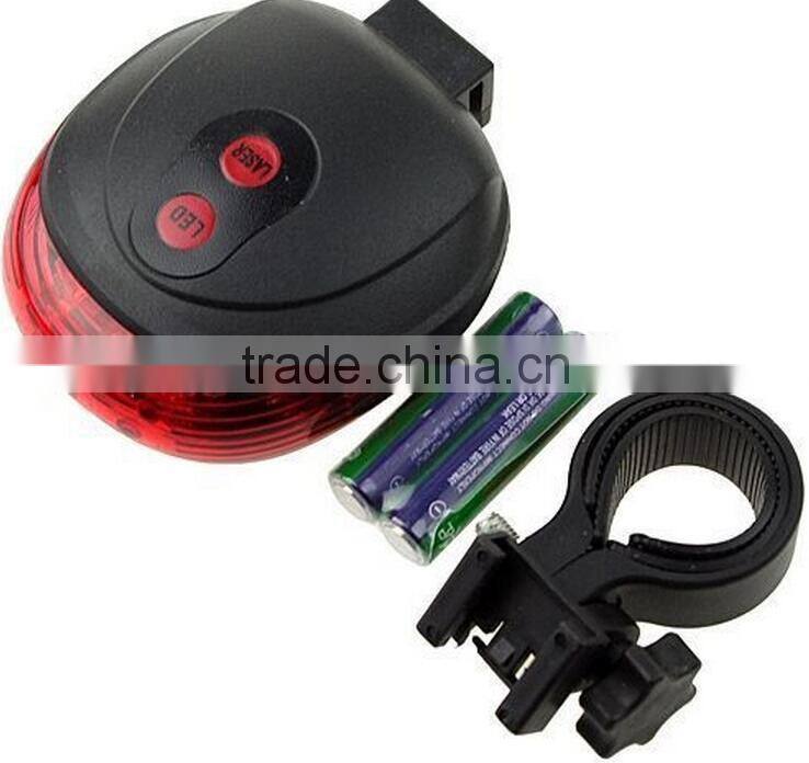 Best selling 5LED bicycle rear light /bike tail lights /bicycle laser light