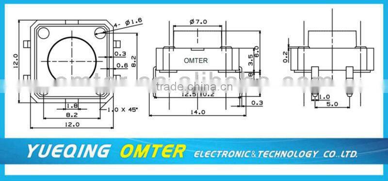 TS1211-1001c micro tact switch